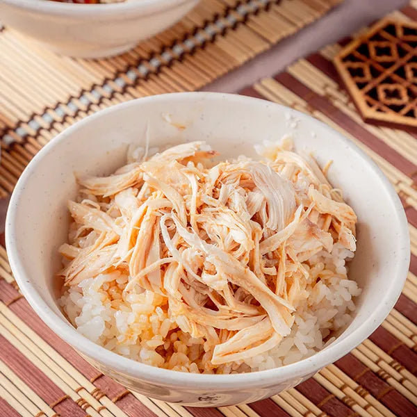 土雞肉絲(附蔥油包)